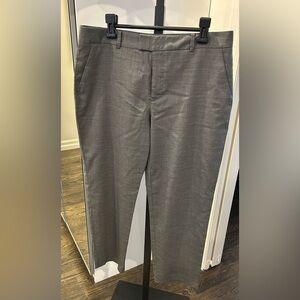 Club Monaco Women’s Cropped Gray Wool Dress Pants